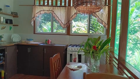 Romantic Cabin, 1 Bedroom, Garden View, Garden Area | Pillowtop beds, individually decorated, individually furnished