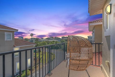Sunset balcony views