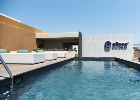 Rooftop pool
