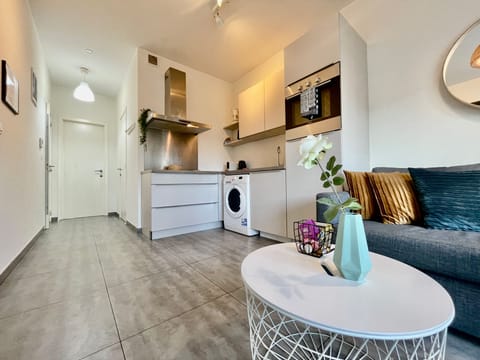 Apartment, 1 Bedroom | Private kitchen | Fridge, oven, stovetop, electric kettle