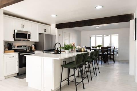 Our large and fully updated kitchen!