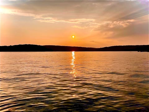 Sunset from dock
