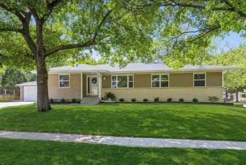Exterior of the spacious Ranch home