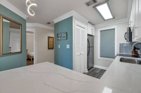 laundry closet, stainless appliances