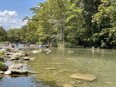 Vacation time at the Guadalupe River 