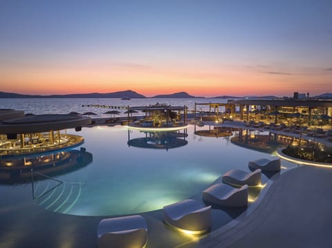 Indoor pool, 2 outdoor pools, cabanas (surcharge), pool umbrellas
