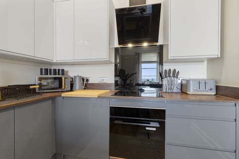 Enjoy preparing meals in the modern kitchen