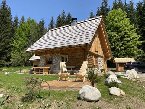 Property with outside seating area