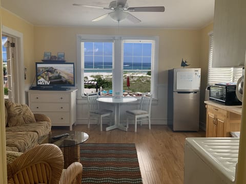 Postcard views overlooking the beach