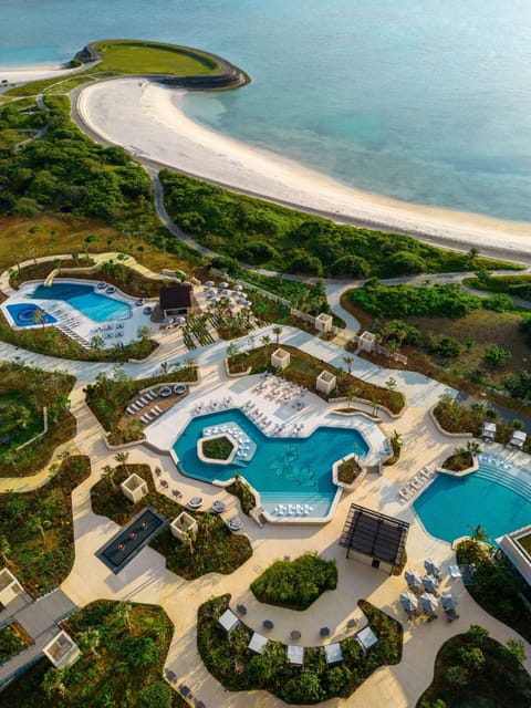 Indoor pool, seasonal outdoor pool, cabanas (surcharge)