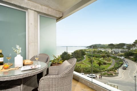 View from Starboard, The Liner, Falmouth, self catering, Cornwall.