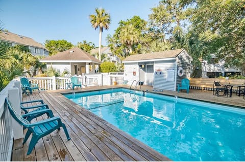 Pool, about 15 yards from our condo building
