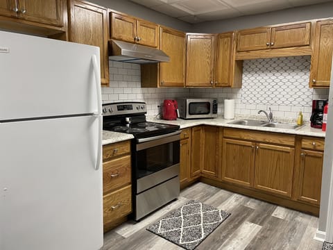 Kitchen is full equipped with all utensils you will need during your visit.