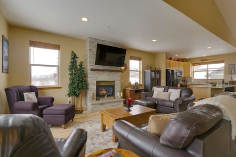 Open concept living area