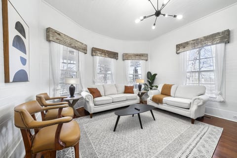 Family Room with seating for 8 guests.