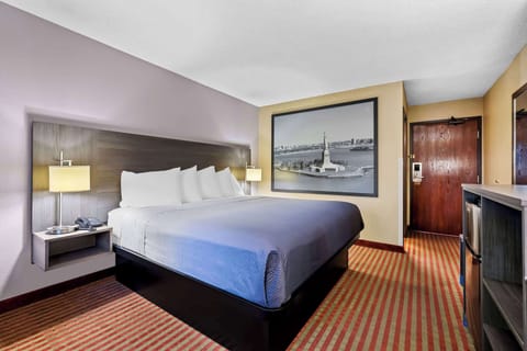 Standard Room, 1 King Bed | Desk, iron/ironing board, free cribs/infant beds, rollaway beds