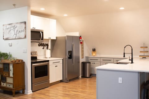 Newly installed kitchen