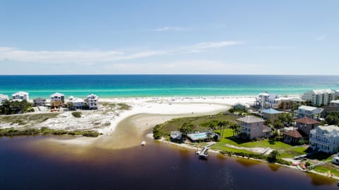 Beach nearby, white sand
