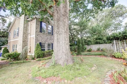 Side view of the house