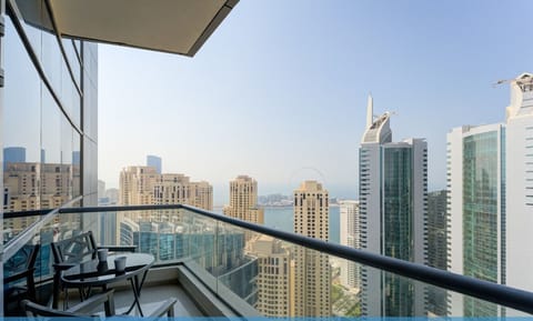 Balcony with Marina View