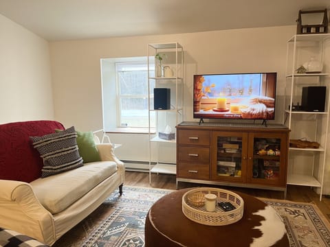 smart TV and POLK Bluetooth Speakers for great movie nights.