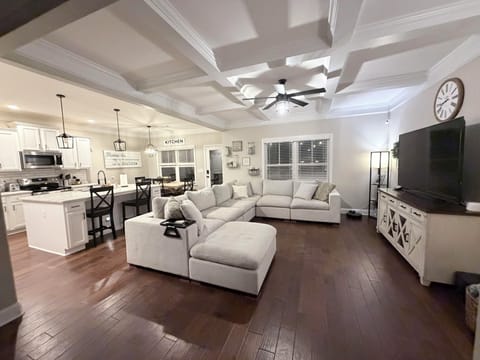 Living Room with open kitchen concept