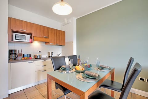 Kitchen and dining area