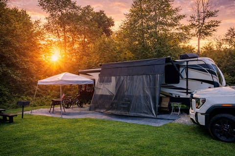 RV site 4 sun