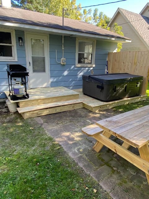 Hot Tub just steps outside for easy relaxation!