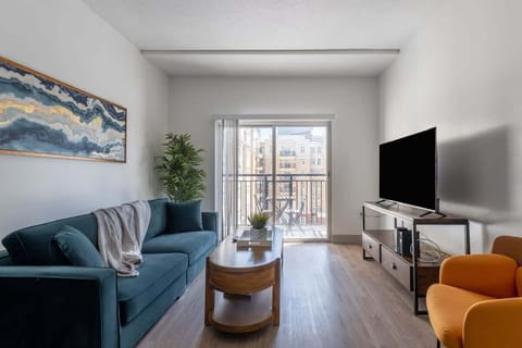 Stylish Lounge with TV