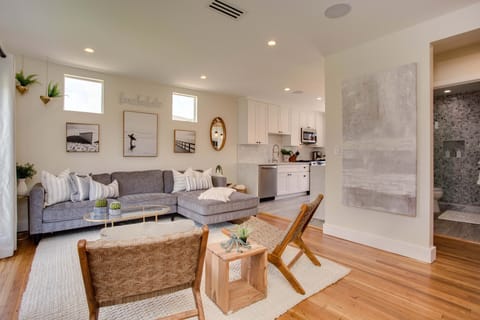 Family Room and Kitchen w/ open layout