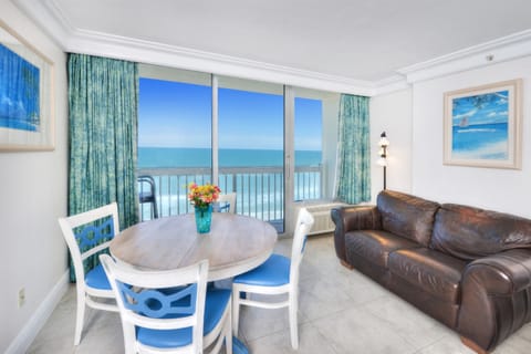Welcome to the top! Your 9th-floor Oceanfront Studio view is simply incredible. #9thFloorView #PanoramicView #Oceanfront