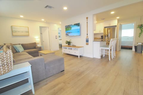 Welcome to the Manatee House, a beautiful 3BR, fully remodeled home, in the heart of Downtown Jensen Beach.