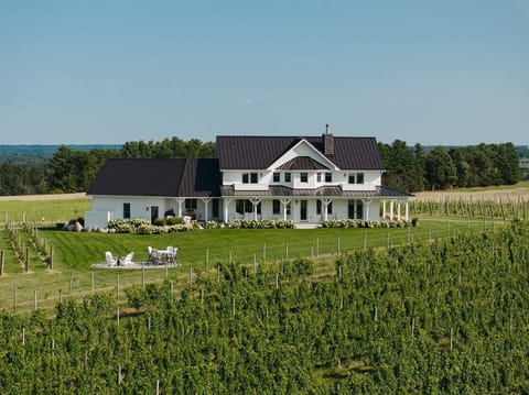 The Ann Riley Farmhouse - Watch the sunset over the Grand Traverse East Bay.