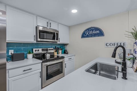 Chef's kitchen, with all the necessary utensils to prep any meal