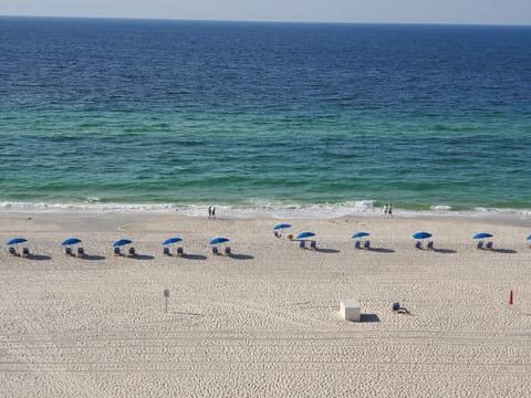 Our beautiful view from the balcony!