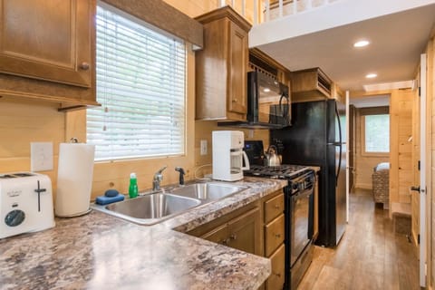 Microwave, oven, stovetop, cookware/dishes/utensils