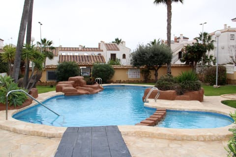 Communal pool just next to the house