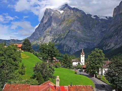 Mountainous Landforms, Mountain, Mountain Village, Mountain Range, Natural Landscape, Nature, Hill Station, Highland, Sky, Alps