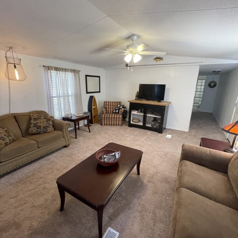 Spacious living room with plenty of space to relax