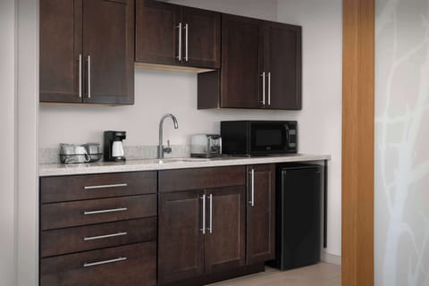 Premium Suite, 1 Bedroom | Private kitchen | Mini-fridge, microwave, coffee/tea maker