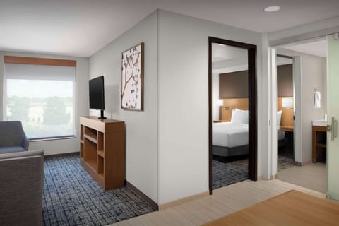 Suite, 1 Bedroom | In-room safe, desk, laptop workspace, blackout drapes