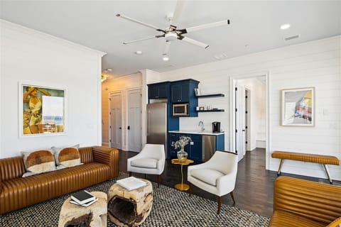 1st Floor - Living Room with Mini Kitchenette