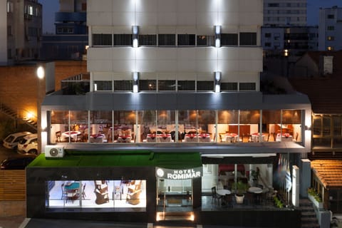Front of property - evening/night