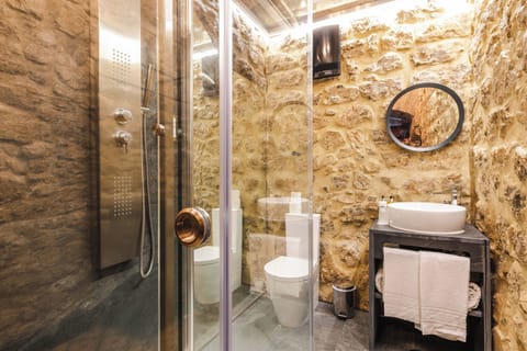Suite (Special) | Bathroom | Combined shower/tub, eco-friendly toiletries, hair dryer, bathrobes