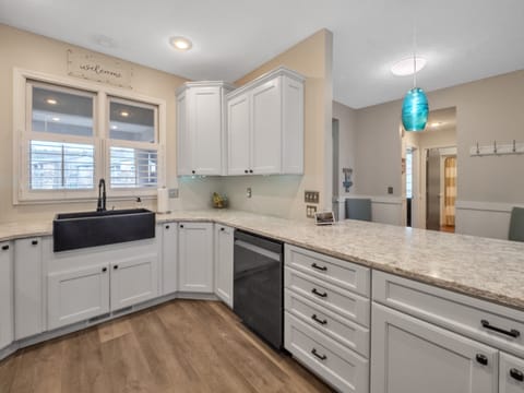 Indoors, Sink, Kitchen, Sink Faucet, Chair