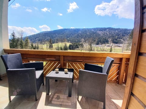 Apartment, 1 Queen Bed, Mountain View | Terrace/patio