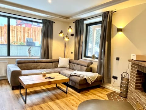living room with cosy couch 