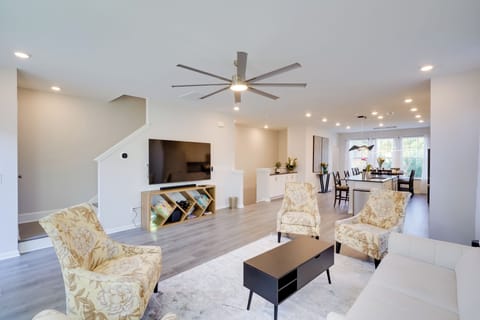 Durham Vacation Rental | 4BR | 3.5BA | 2,300 Sq Ft | Access Only By Stairs