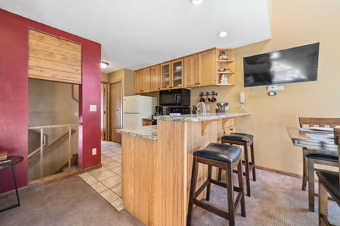 Warm and comfortable living space, with an open floor plan